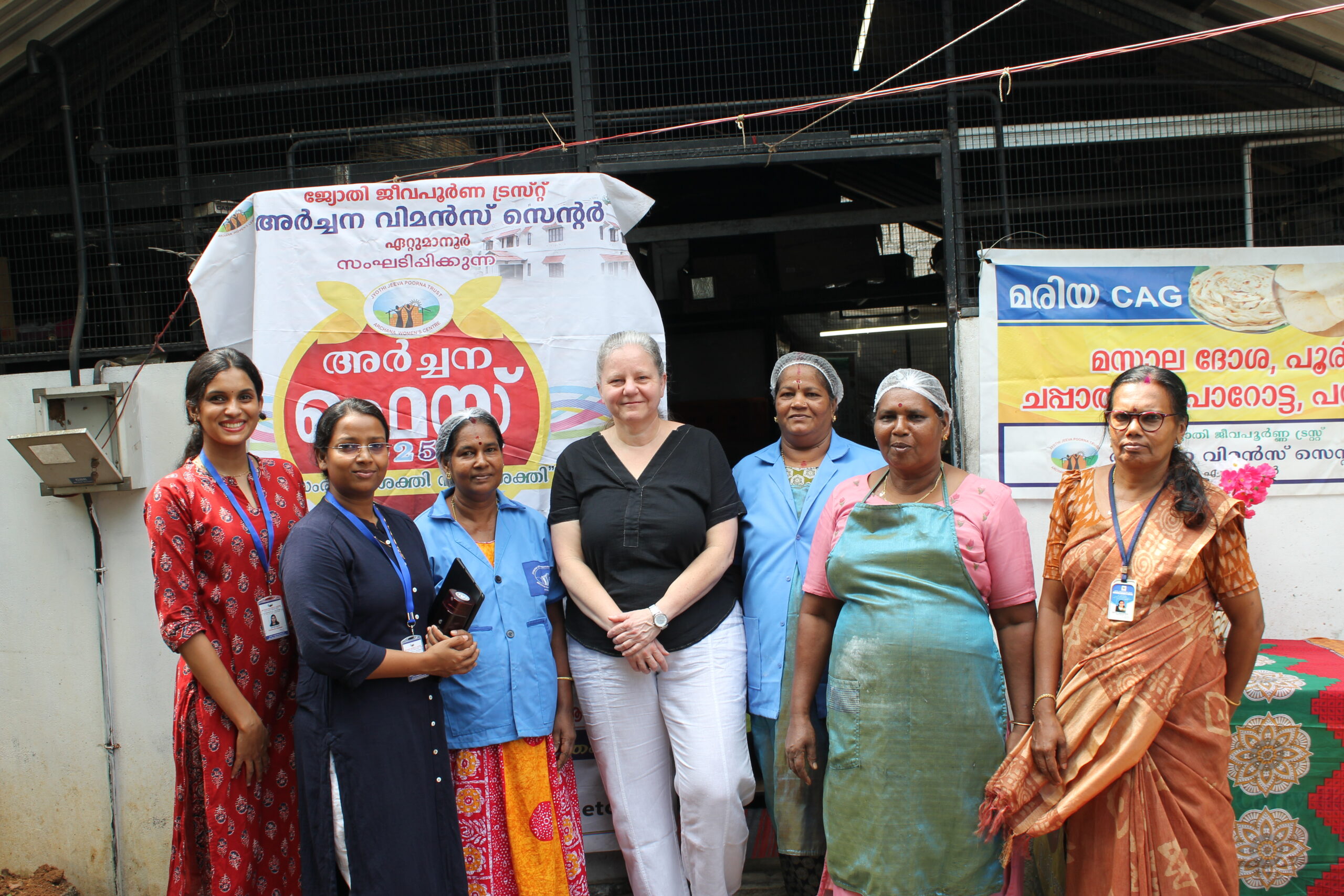 Visite Denise Richard en Inde